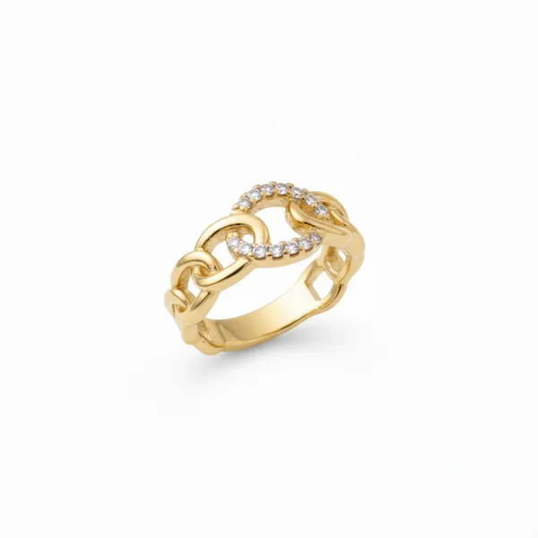 Gold_Linked_Radiance_Ring_For_Women